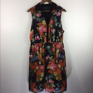 Torrid Sleeveless Collared Summer Dress 1X